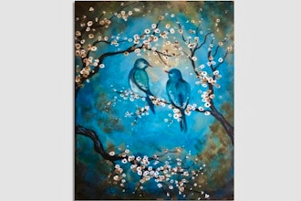 Paint Nite: Vintage Blue Birds